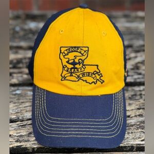 Louisiana State Police Troop C grant A Wish Vanguard Adjustable StrapBack Hat F3